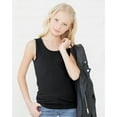thumbnail image 4 of Lat Girls' Fine Jersey Tank Top, 4 of 5