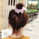 thumbnail image 5 of Qarigey Malla gasa impresión cabello elástico cuerda para el cabello lazos Cola de Caballo titular regalo para mujeres niñas Accesorio para el cabello Rosado NO4, 5 of 6