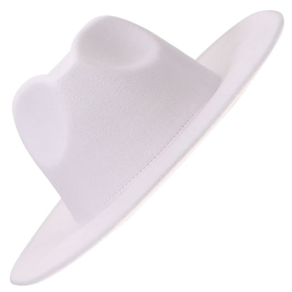 SWETRACE 1Pack Fedora Hat in Felt Material with Wide Brim for Women