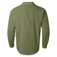 thumbnail image 3 of ZZHZGZ Late July Mens Yellow Shirt Men's Solid Colour Linen Shirt Casual Style Slim fit Stand up Collar Long Sleeve Business Casual Shirt 4Th of July Linen Shirts Men Xl, 3 of 4