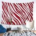thumbnail image 4 of YFYANG Abstract Red Line Texture Tapestry, Bedroom Dormitory Living Room Decoration Tapestrys Wall Hanging , 80 x 60 in, 4 of 8