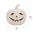 thumbnail image 3 of Fall Decor - Handmade Pumpkin Jack O' Lantern Outdoor Indoor, Farmhouse Autumn Festival Decoration, Halloween Decorations, Rustic Table Decor, For Porch Front Door Mantel Room(without Light), 3 of 6