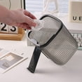 thumbnail image 7 of Small Trash Can with Lid, Mini Trash Can for Bathroom, Office and Bedroom, Small Bathroom Garbage Can with Swing Top, Compact Waste Basket for Desk, Dorm & Home, Black - Xuniizn, 7 of 7