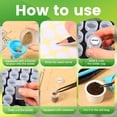thumbnail image 6 of HKJUNFEI Seed Storage Box with 60 Slot Seed Saving Container Premium and Sturdy Garden Seed Storage Case for Gardening Lover Present, 6 of 7