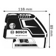 thumbnail image 4 of Nivel Laser Combinado Puntos Y Lineas Gcl 25 Bosch BOSCH GCL 25, 4 of 6