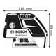 thumbnail image 4 of Nivel Laser Combinado Puntos Y Lineas Gcl 25 Bosch BOSCH GCL 25, 4 of 6