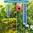 Clear Outdoor Rain Gauge Visible and Accurate Rainfall Monitoring Tool