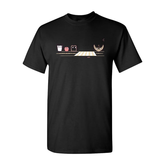 Randy Otter Crossant DT Adult T-Shirt Tee