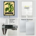 thumbnail image 6 of Yjiankangz Aluminium Yard Sign Green-Beans Vegetable Garden Sign 8x12inch Outdoor Natural Retro Metal Signs Plant Markers And 12.8" Stake Kit, 6 of 7