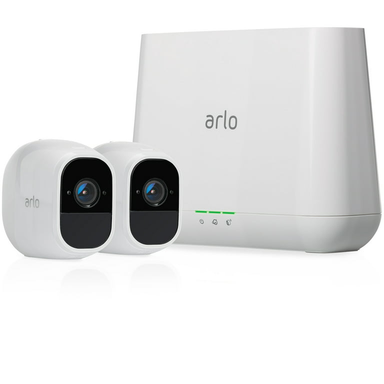 Arlo Pro 2 1080P HD Security Camera System VMS4230P - 2 Wire-Free Rechargeable Battery Cameras with Two-Way Audio, Indoor/Outdoor, Night Vision, Motion Detection, Activity Zones, 3-Second Look - Walmart.com