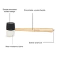 thumbnail image 2 of WorkPro 16Oz marteau maillet en caoutchouc, 2 of 7