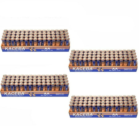 240 AA Batteries Extra Heavy Duty 1.5v. Double A Batteries