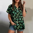 thumbnail image 5 of vigerkar Womens St Patricks Day Shirt 2026 Funny St Patricks Day's Print Shirts, Festival Outfit for Women Spring Summer (Black, XXL), 5 of 7