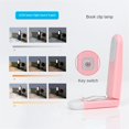 thumbnail image 2 of CNKOO Portable adjustable Brightness LED Book Reading Light Mini USB Rechargeable Bookmark Light  Gifts for children White/Warm, 2 of 6