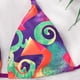 thumbnail image 5 of Conjunto de ropa de playa sin espalda con calzoncillos estampados de encaje sexy para mujer Fridja  nalpqowj14418, 5 of 7