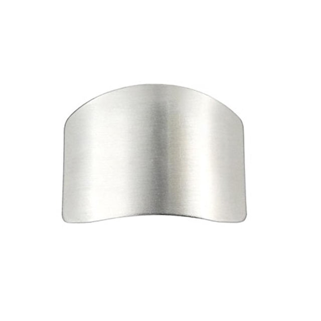 Toystoory Protector de mano para rebanadas de cocina, Protector seguro de acero inoxidable, antideslizante, para el hogar, dispositivo de Cocina y Comedor