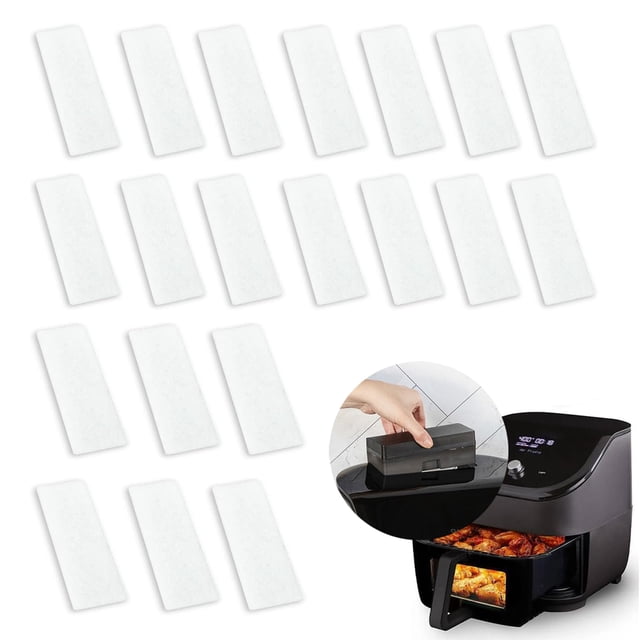 Filtros de repuesto para freidora Air Fryer, 20 unidades, para Instant Vortex de 6 litros