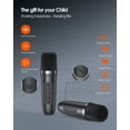 thumbnail image 6 of LENRUE Karaoke Speaker, Portable Bluetooth Karaoke Machine with Dual Wireless Microphones, TF Card/USB/AUX In,Gift for Kids, 6 of 6