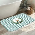 thumbnail image 4 of 1pc Two White Cats Absorbent Non-Slip Bathroom Thickened Flannel Rug Decor,Soft,Quick Drying,Suitable For Indoor/outdoor Use,Bathrooms,Bedrooms,Kitchens,Terrace,Laundry Rooms,16"x24", 4 of 7