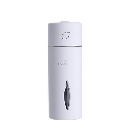 

Mini USB Cool Air Humidifier Desk Car Leaves Bedroom Atomizer Office LED Night Light Mist Tool