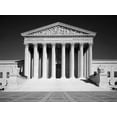 thumbnail image 2 of Highsmith, Carol 18x15 Gold Ornate Wood Framed with Double Matting Museum Art Print Titled - U.S. Supreme Court building, Washington, D.C. - Black and White Variant, 2 of 4