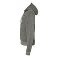 thumbnail image 3 of JA8872 Hoody Sweatshirt J America Triblend Full-Zip Fleece Men's, 3 of 4