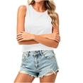 thumbnail image 4 of Sleeveless Tops for Women, Open Back Criss Cross Fashion Tank Tops, Trendy Workout Casual Outdoor Undershirts, 4 of 6