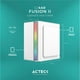 thumbnail image 4 of Gabinete ACTECK FUSION II GI440 Micro ATX Mini Torre Fuente 500W Acrilico Blanco AC-935760 Blanco, 4 of 5