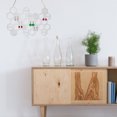 thumbnail image 2 of Household Hanging Jewelry Rack Honeycomb Design Jewelry Earring Display Rack, 2 of 9