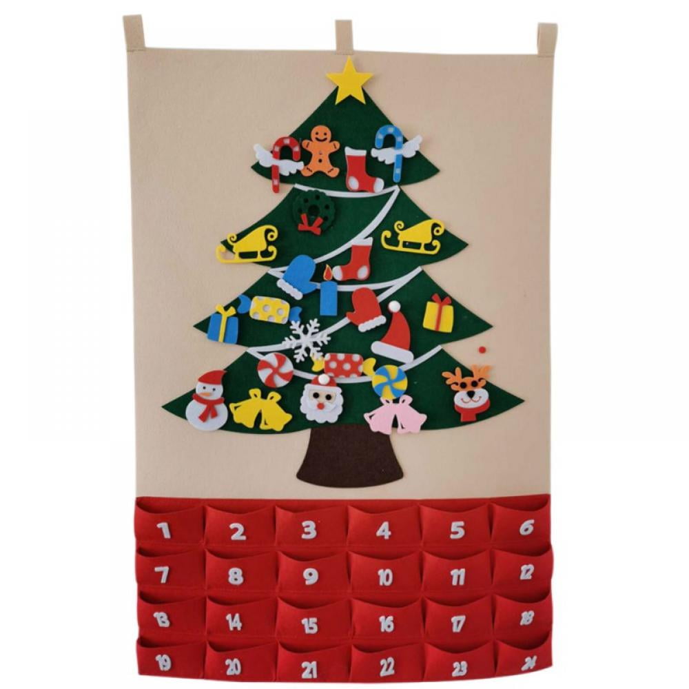 Felt Advent Calendar With Pockets
