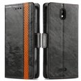 thumbnail image 2 of Compatible avec Vodafone Smart E11 Étui Portefeuille en Cuir Blocage Rfid Porte-Cartes Folio Rabattable Antichoc, 2 of 3