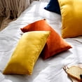 thumbnail image 5 of Fundas de cojín de terciopelo suave, fundas de almohada a cuadros para sofá de sala de estar, 30 x 50 cm, funda de almohada de decoración nórdica para el hogar, 5 of 5