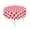Red White 2, variant on Nanqianyi Red Beige Checkered Round Tablecloth 60 Inch, Waterproof Stain Polyester Table Cloth for Indoor Dining Party