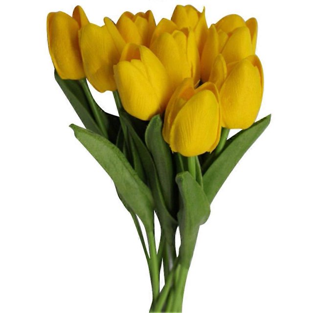 Xiongpin 10Pcs/Set Artificial Tulip Flowers Home Prop