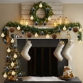 thumbnail image 4 of WEGFTDUOP 44 Pcs Velvet Christmas Balls Flocked Christmas Tree Ornaments Plastic Balls Xmas Decorative Hanging Ornaments Christmas Tree Decoration, 4 of 7