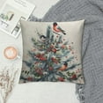 thumbnail image 2 of COMIO Christmas Pillow Covers, Christmas Decorative Pillow Cover for Couch Sofa Bed Cardinal Brids Design, Xmas Decoration Farmhouse Cushion Covers Winter Holiday Decor for Home, 2 of 5