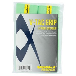 VOLKL V-Tac Grip | Overgrip | Ultra Thin | Ultra Tacky | Super Absorbent | High Performance Tennis Grip