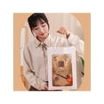 thumbnail image 6 of Lovely Capybara Figure Toy Stuffed Sleeping Doll Shower Gifts Capybara Washable Doll for Toddler Girlfriends, 6 of 11