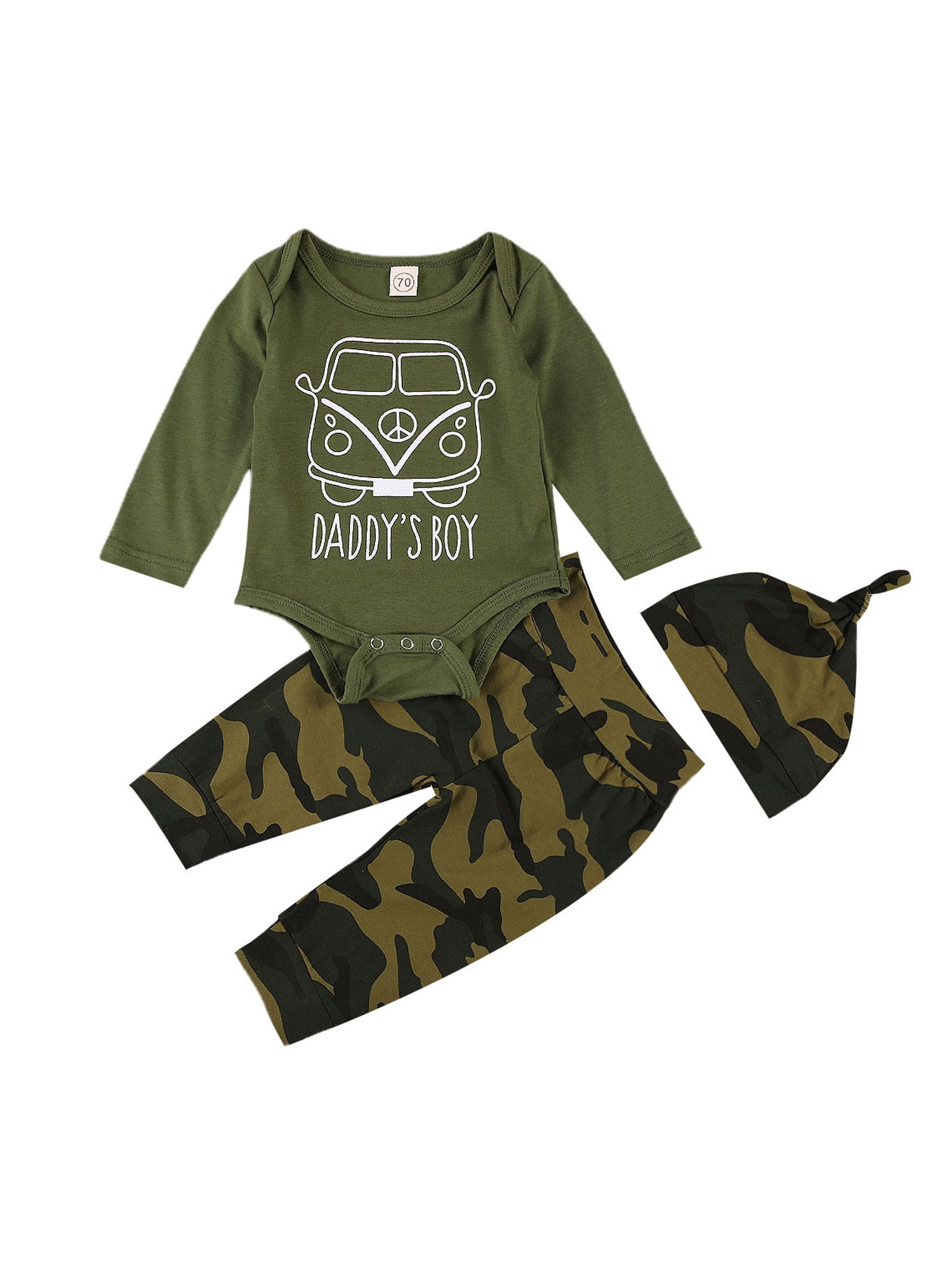 camo baby clothes walmart