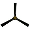 thumbnail image 5 of Torque 3-Blade Smart Ceiling Fan 58in Matte Black/Koa with Remote Control, 5 of 7