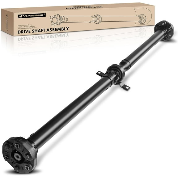 A-Premium Rear Complete Drive Shaft Prop Shaft Driveshaft Assembly Compatible with Cadillac CTS 2008-2014, RWD Automatic Transmission