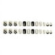 thumbnail image 2 of 24 Uds usan parche de manicura de moda de párrafo corto uñas postizas ahorran tiempo usable, 2 of 3