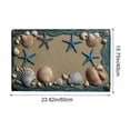 thumbnail image 3 of Tuvgenk Water Absorbing Bathroom Rugs Coastal Bathroom Mats Beachy Nonslip Quick Dry 16 X 24 in, 3 of 6