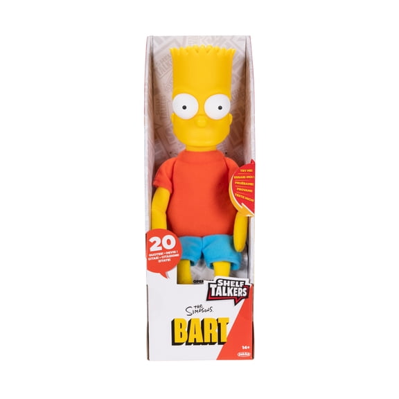 Shelf Talkers The Simpsons Bart Talking Plush