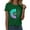 Green, variant on T-Shirts For Women Fashion Workout T Shirts Athletic Plus Size Tops Summer Trendy Clothes Short Sleeve Spring Tee Womens Tops