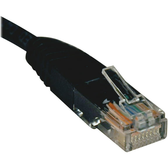 Tripp Lite N002-014-BK CAT5e Molded Patch Cable, 14 ft., Black