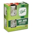 thumbnail image 2 of Ball Collection Elite Glass Jam Jar with Lid and Band, Regular Mouth, 8 Ounces, 4 Count, 2 of 3