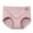 Pink, variant on Women's High Waist Floral Print Briefs, Stretch Seamless Tummy Hip Lift Body Shaping Underpants M-2XL