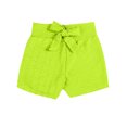 thumbnail image 4 of Gibobby Yoga leggings cortos Pantalones cortos de mallas elásticas con lazoEl poliésterPara uso diarioAl libreDama(Amarillo,CH), 4 of 5
