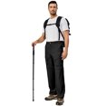 thumbnail image 6 of Little Donkey Andy Men's Quick Dry Zip Off Convertible Pants Elastic Lightweight Hiking Travel Golf Black S, 6 of 8